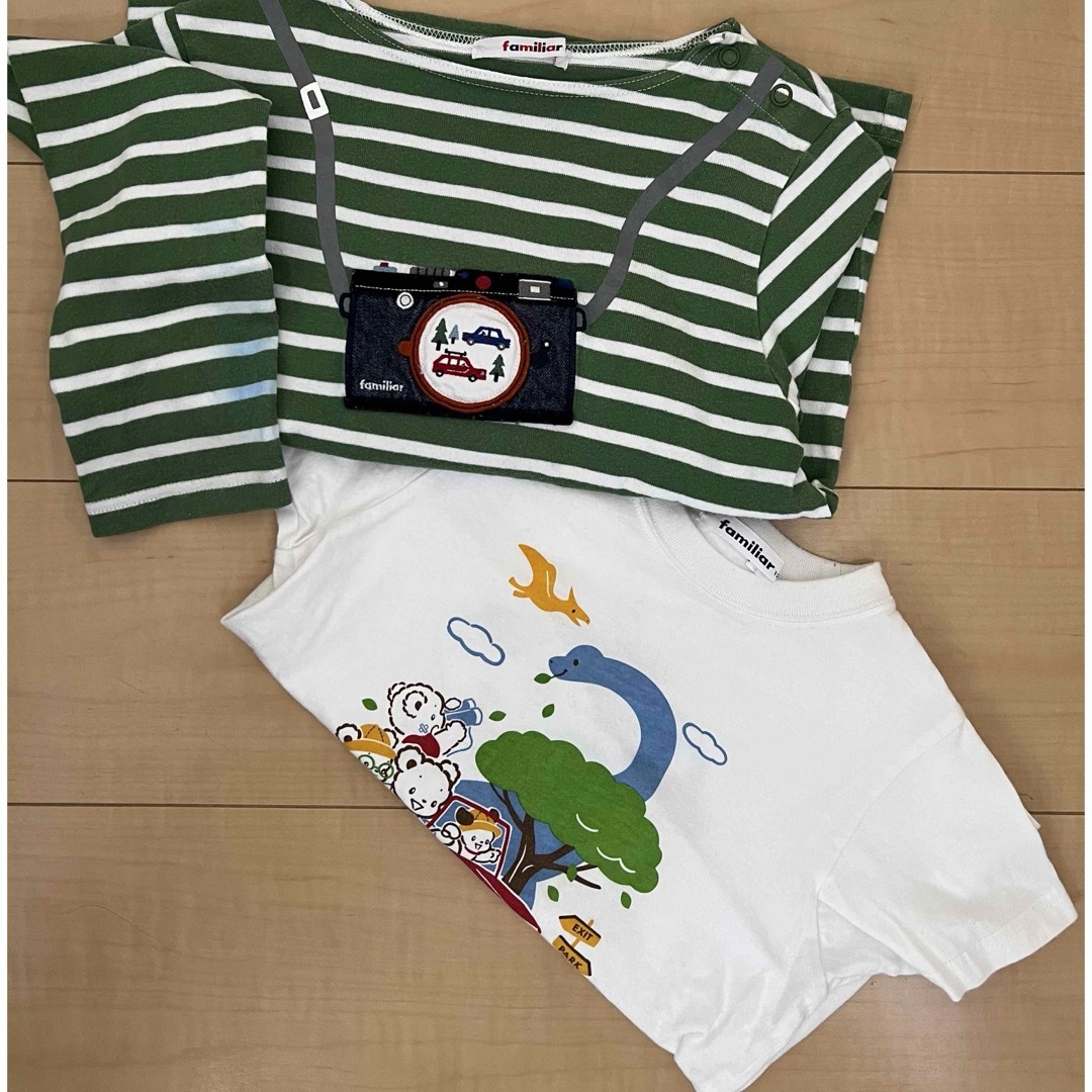 familiar(ファミリア)のファミリア　Tシャツ　2点セット キッズ/ベビー/マタニティのキッズ服男の子用(90cm~)(Tシャツ/カットソー)の商品写真