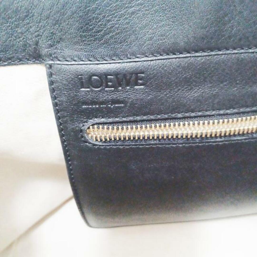 LOEWE(ロエベ)のロエベ トートバッグ 黒 型押し加工 レザー レディースのバッグ(トートバッグ)の商品写真