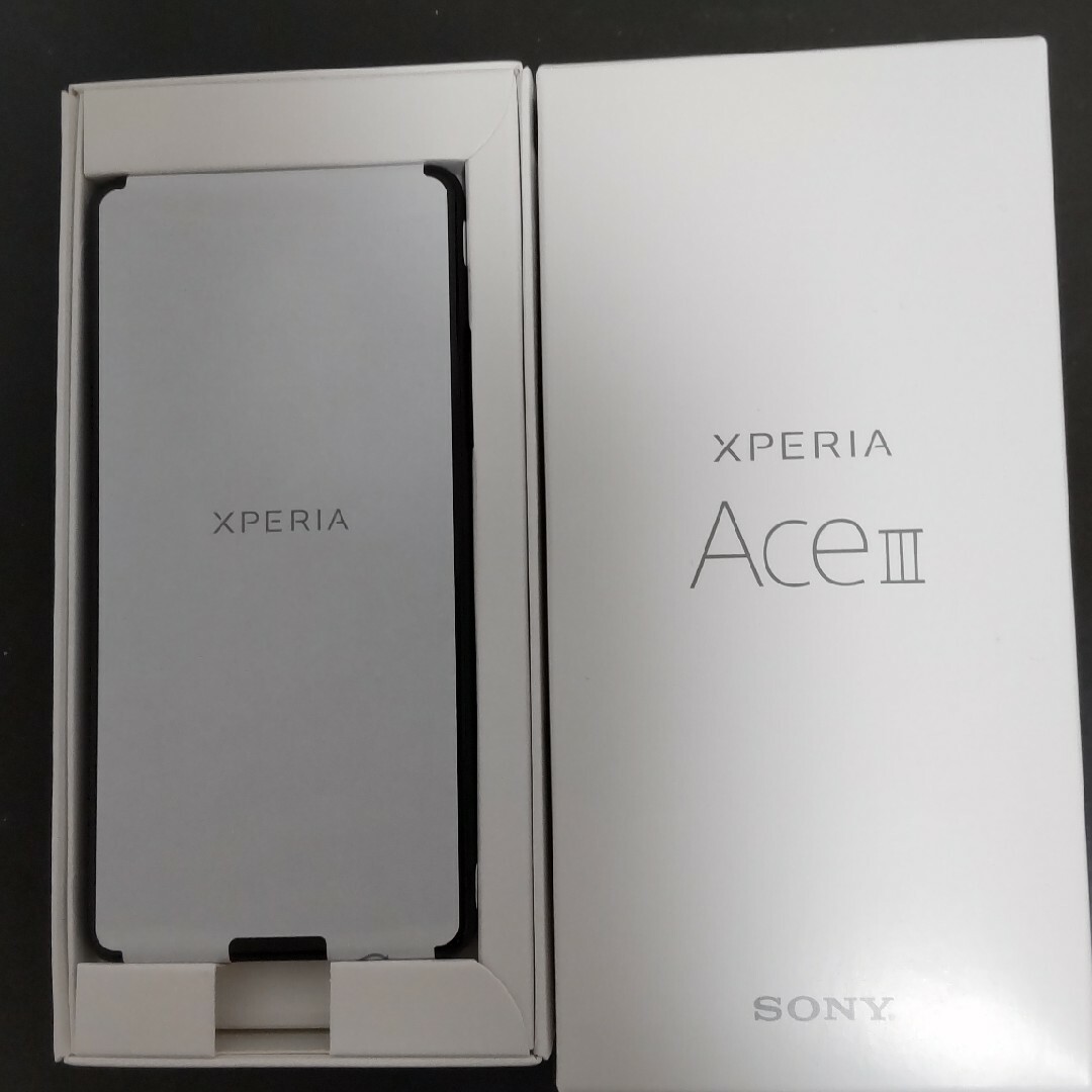 SONY(ソニー)のSONY Xperia Ace III A203SO ブラック スマホ/家電/カメラのスマートフォン/携帯電話(スマートフォン本体)の商品写真