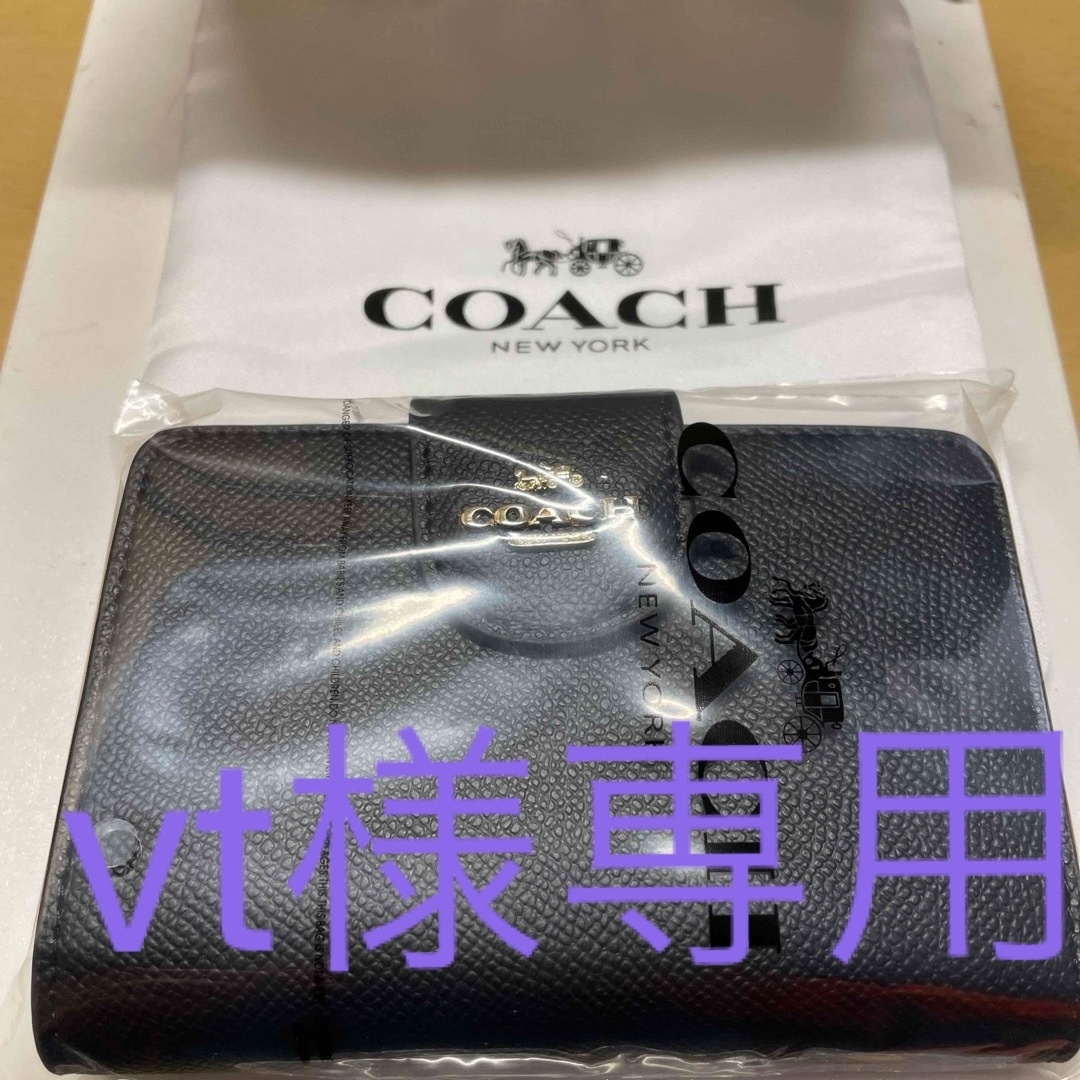 coach折り財布新品未使用ファッション小物