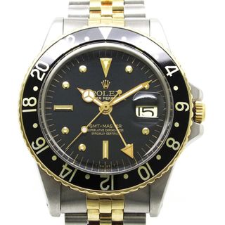 ロレックス(ROLEX)のROLEX (ロレックス) GMTマスター Ref.1675/3 51番台 ブラック フジツボ 自動巻き GMT MASTER【中古】(腕時計(アナログ))