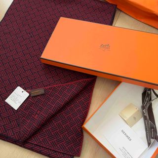 エルメス(Hermes)の伊勢丹   HERMES   カシミヤ  マフラー(マフラー)