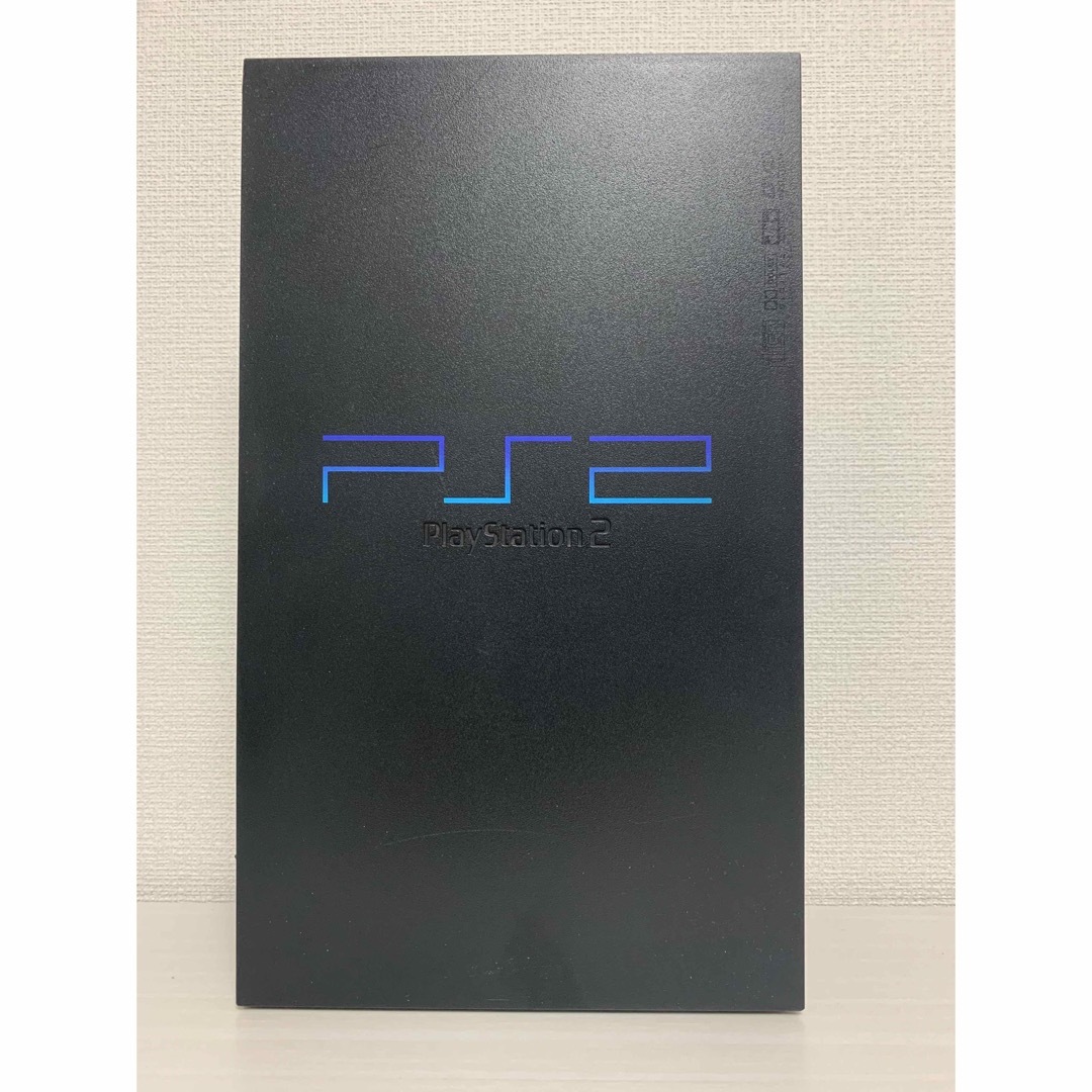 PlayStation2(プレイステーション2)のSONY PS2 プレステ2 プレイステーション2 SCPH-18000黒 エンタメ/ホビーのゲームソフト/ゲーム機本体(家庭用ゲーム機本体)の商品写真