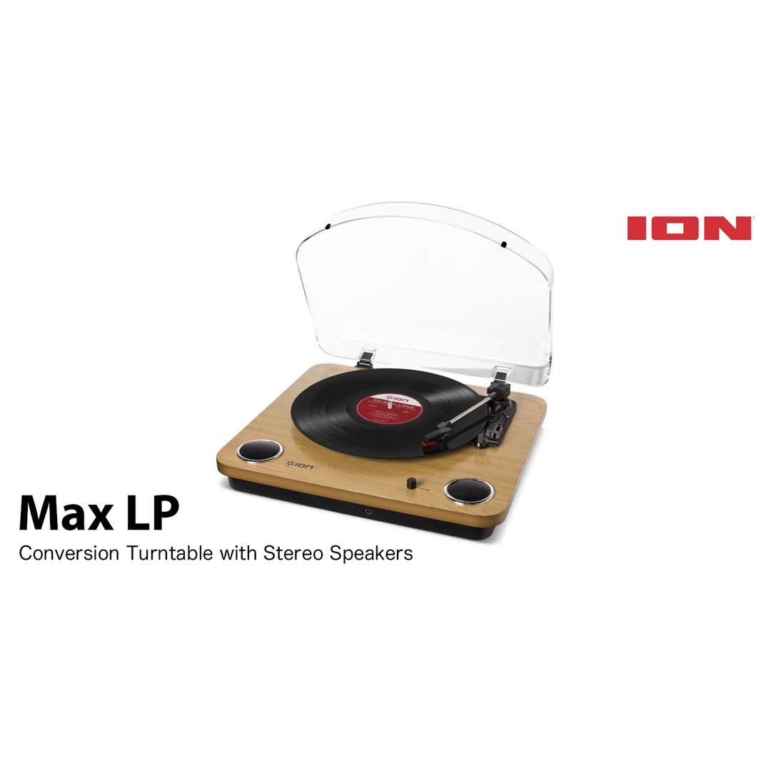 オーディオ機器レコードプレイヤー ION MAX LP