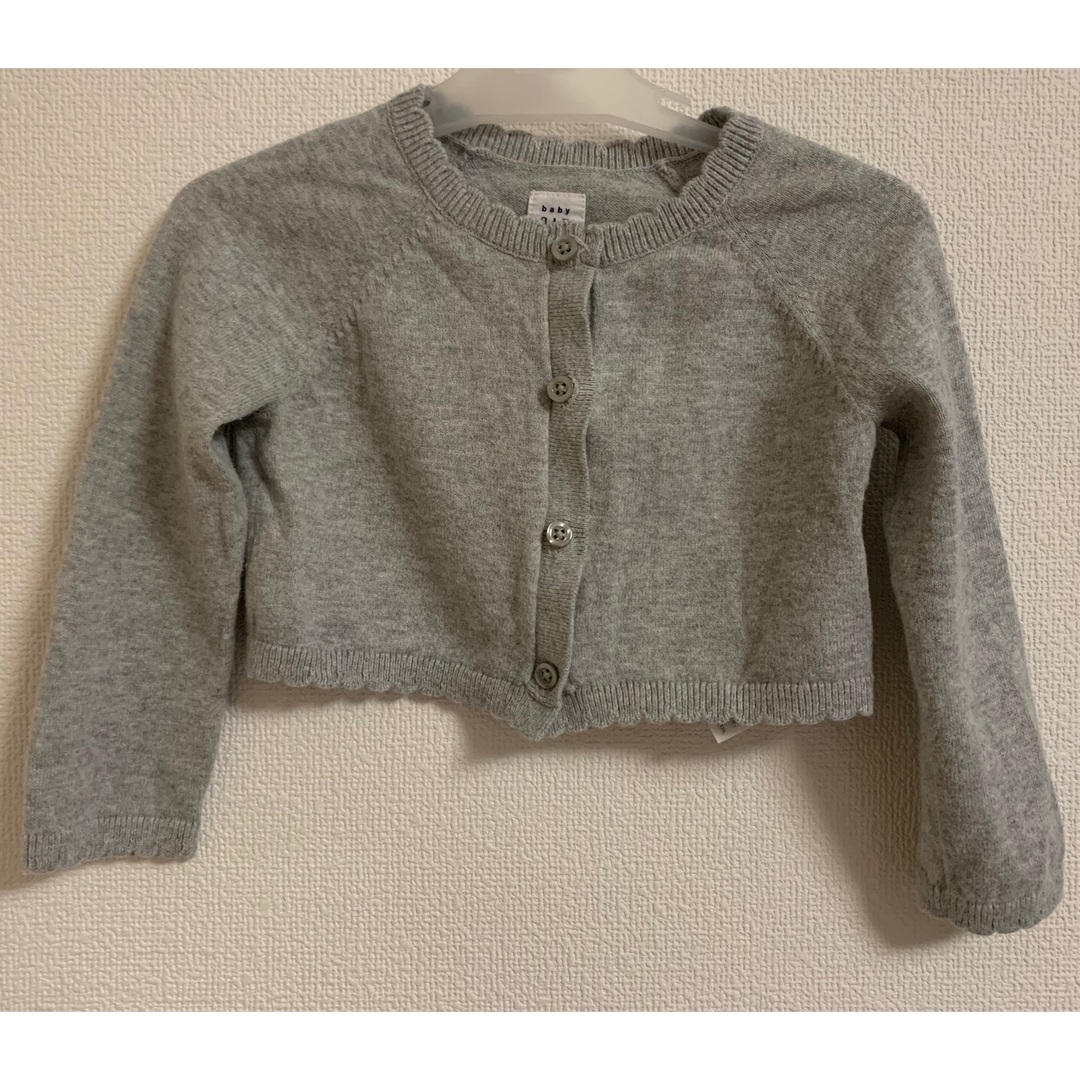 GAP(ギャップ)のGAPベビー　美品　カーディガン　90cm キッズ/ベビー/マタニティのキッズ服女の子用(90cm~)(カーディガン)の商品写真