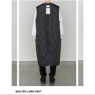 ハイク(HYKE)のHYKE  QUILTED LONG VEST(ロングコート)