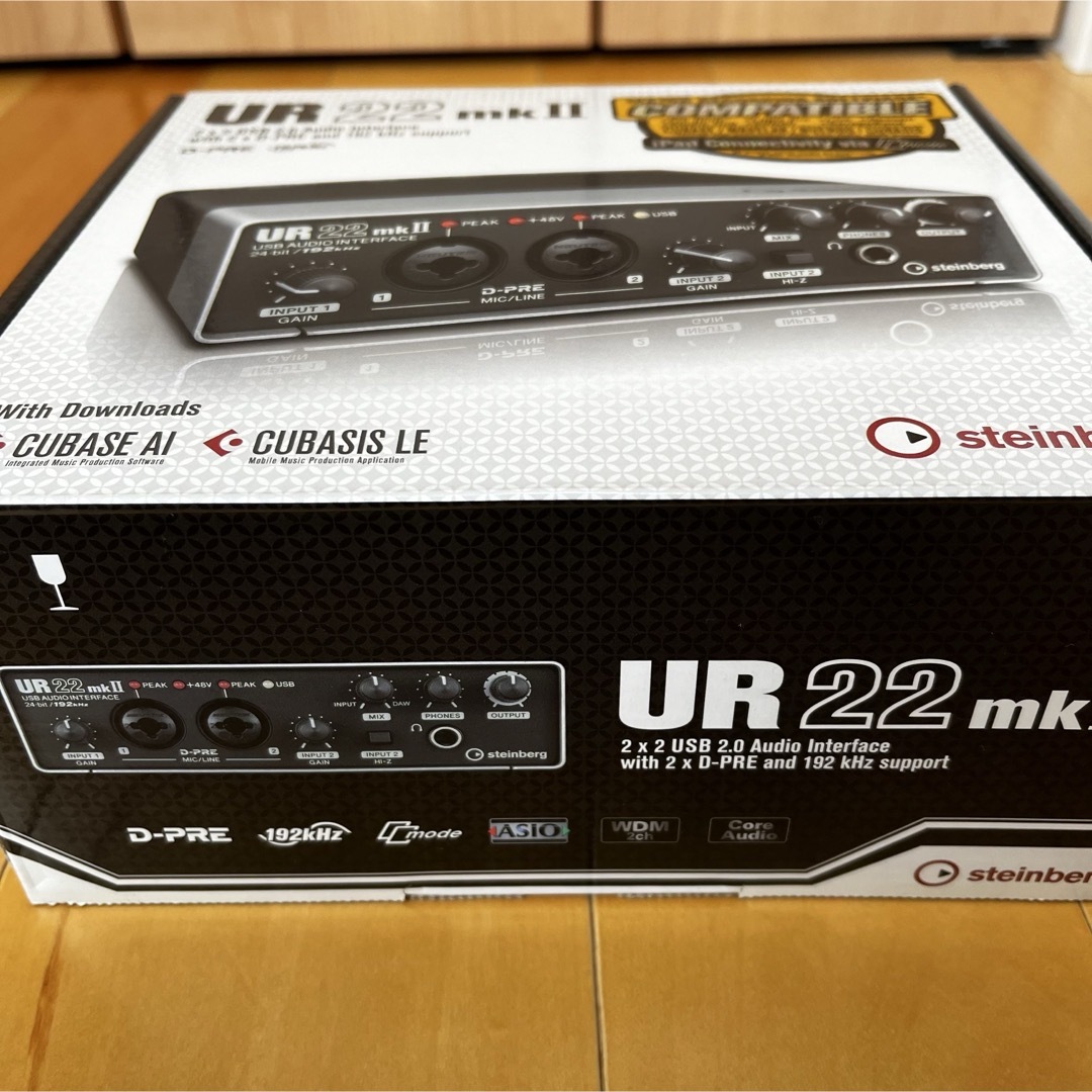 スタインバーグ UR22mkⅡ 楽器のDTM/DAW(オーディオインターフェイス)の商品写真