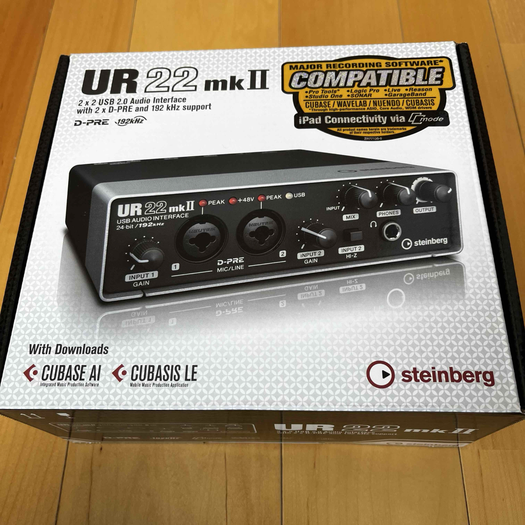 スタインバーグ UR22mkⅡ 楽器のDTM/DAW(オーディオインターフェイス)の商品写真