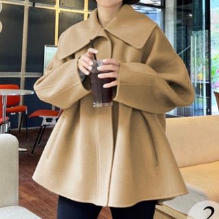 ザラ(ZARA)の裏地付きショートコート(ダウンコート)
