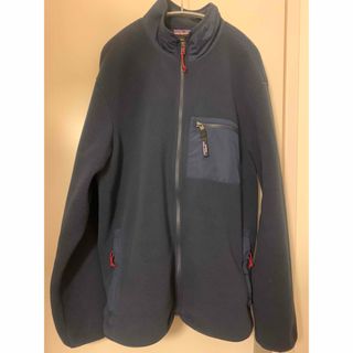 パタゴニア(patagonia)の【美品】パタゴニア/メンズ/シンチラジャケット/ネイビー/Lサイズ(ブルゾン)