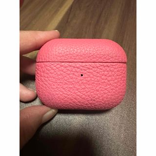 ボナヴェントゥーラ(BONAVENTURA)の【値下げ】ボナベンチュラ AirPodspro シュリンクレザーケース(ヘッドフォン/イヤフォン)