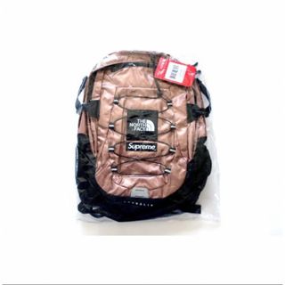 シュプリーム(Supreme)のSupreme Metallic Logo Backpackノースフェイスコラボ(バッグパック/リュック)