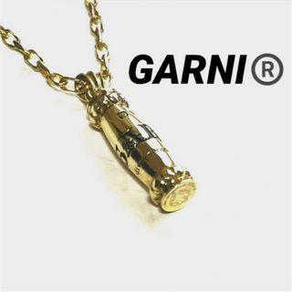 ガルニ(GARNI)のGARNIガルニ ピンタイプSILVERゴールドコーティング ネックレス(ネックレス)