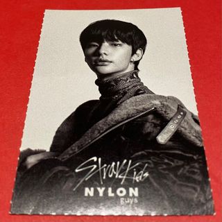 ストレイキッズ(Stray Kids)の雑誌 NYLON JAPAN 2020年 2月号 no.189 付録 ヒョンジン(アイドルグッズ)