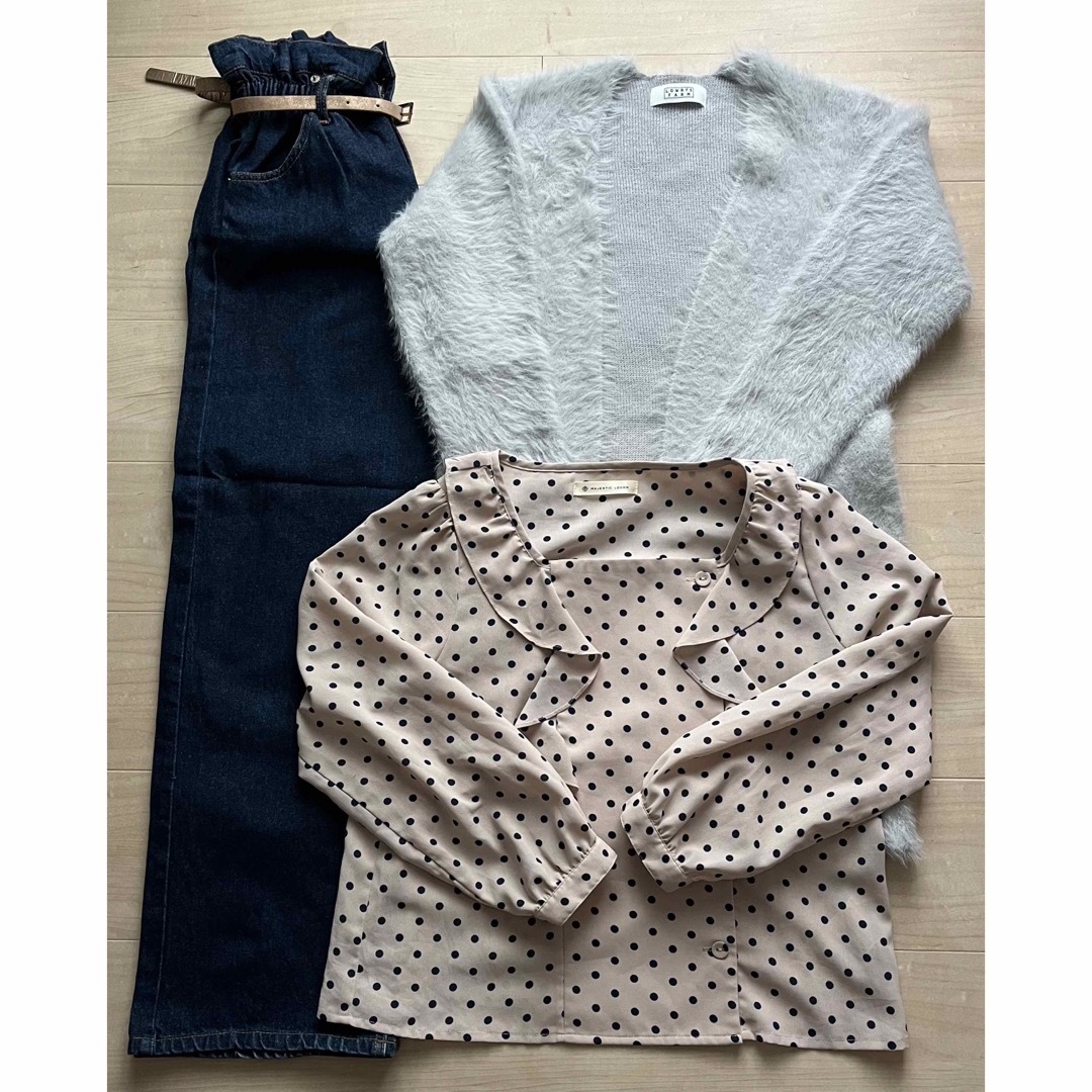 one after another NICE CLAUP(ワンアフターアナザーナイスクラップ)のレディース服 秋服 冬服 3点セット まとめ売り コーデ売り レディースのレディース その他(セット/コーデ)の商品写真