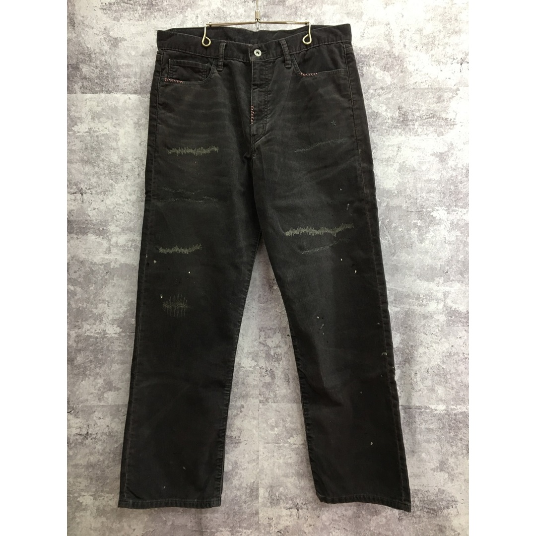 NEIGHBORHOOD(ネイバーフッド)のNEIGHBORHOOD SAVAGE CORDUROY DP BASIC PANTS 23AW ネイバーフッド サベージ コーデュロイパンツ BLACK【3289-004】 メンズのパンツ(その他)の商品写真