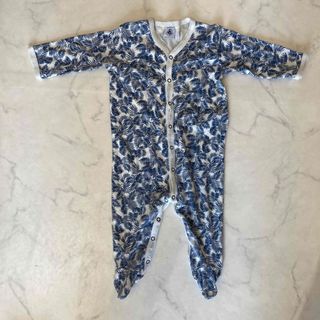 プチバトー(PETIT BATEAU)のプチバトー 長袖カバーオール(カバーオール)