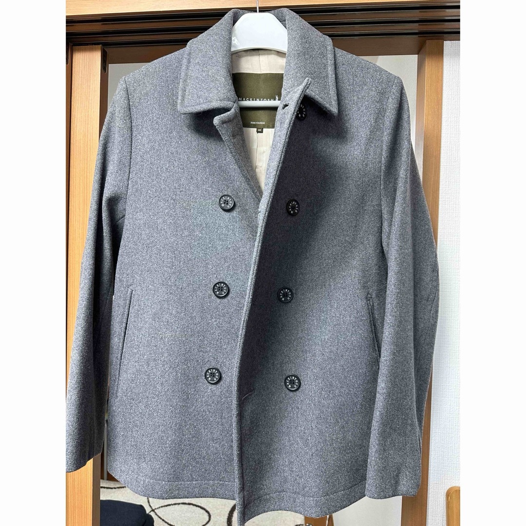 MACKINTOSH(マッキントッシュ)の✨英国製・極美品✨Macintosh London ピーコート ライトグレー メンズのジャケット/アウター(ピーコート)の商品写真
