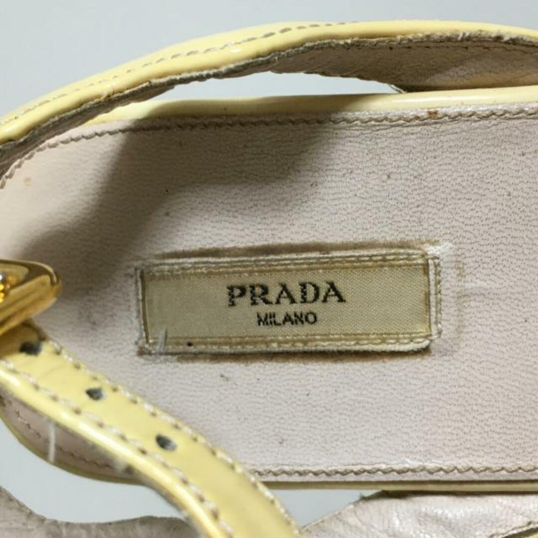 PRADA(プラダ)のPRADA(プラダ) サンダル 37 - アイボリー レディースの靴/シューズ(サンダル)の商品写真