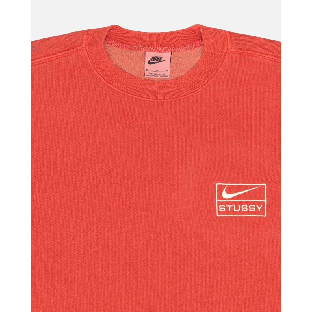 STUSSY - 【送料込み☆】NIKE × STUSSY コラボスウェット 赤 XL STUSSY - 【送料込み☆】NIKE × STUSSY コラボスウェット 赤 XL
