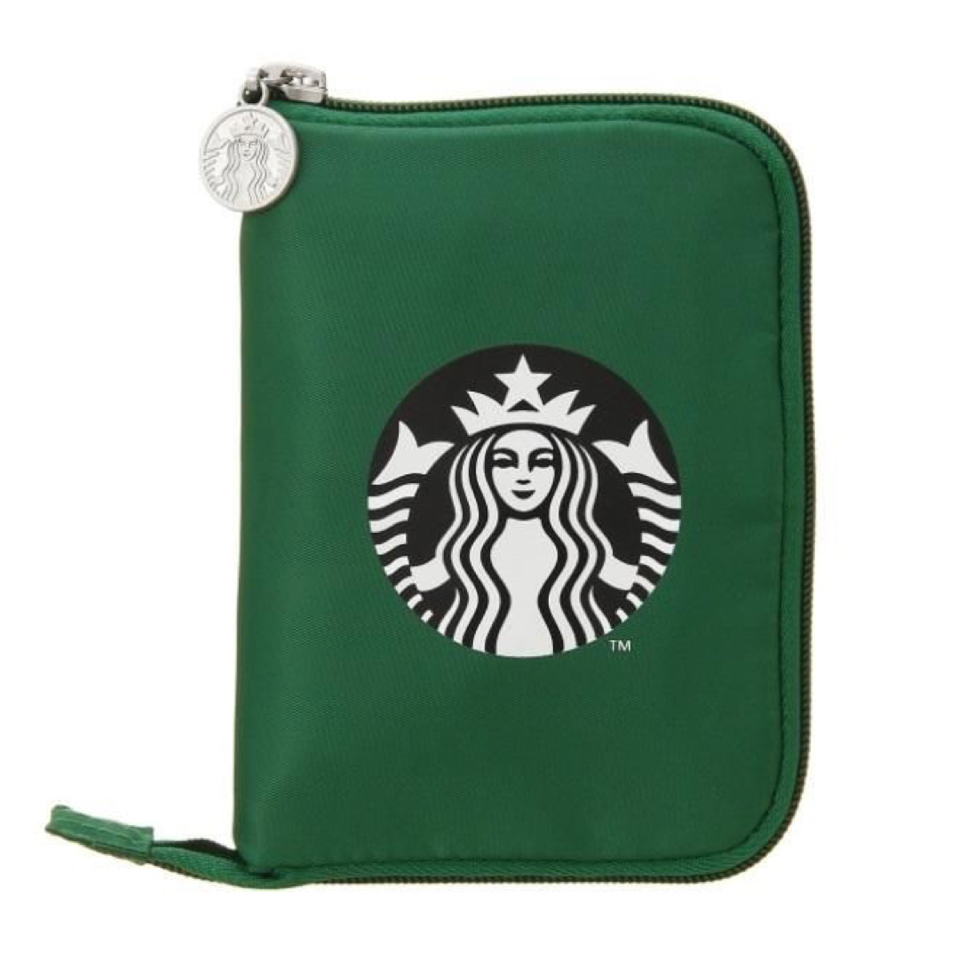 Starbucks Coffee(スターバックスコーヒー)の☆新品未使用☆ スターバックス TOGOポケッタブル エコバッグ 緑 レディースのバッグ(エコバッグ)の商品写真