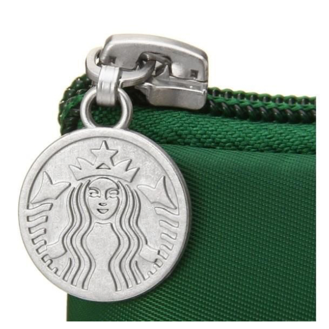 Starbucks Coffee(スターバックスコーヒー)の☆新品未使用☆ スターバックス TOGOポケッタブル エコバッグ 緑 レディースのバッグ(エコバッグ)の商品写真