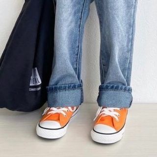 オールスター(ALL STAR（CONVERSE）)の2点おまとめ♡ 【17.0】コンバース ハイカットスニーカー オレンジ(スニーカー)