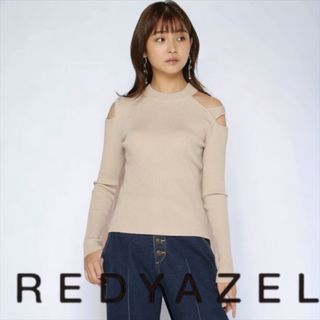 レディアゼル(REDYAZEL)の【美品】◇REDYAZEL（レディアゼル）　アシメアキリブニット(ニット/セーター)