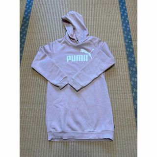 プーマ(PUMA)のPUMA  パーカーワンピ　女の子(ワンピース)