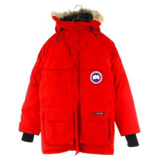 カナダグース(CANADA GOOSE)のCANADA GOOSE カナダグース EXPEDITION PARKA エクスペディションパーカーダウンジャケット 4565JM レッド(ダウンジャケット)