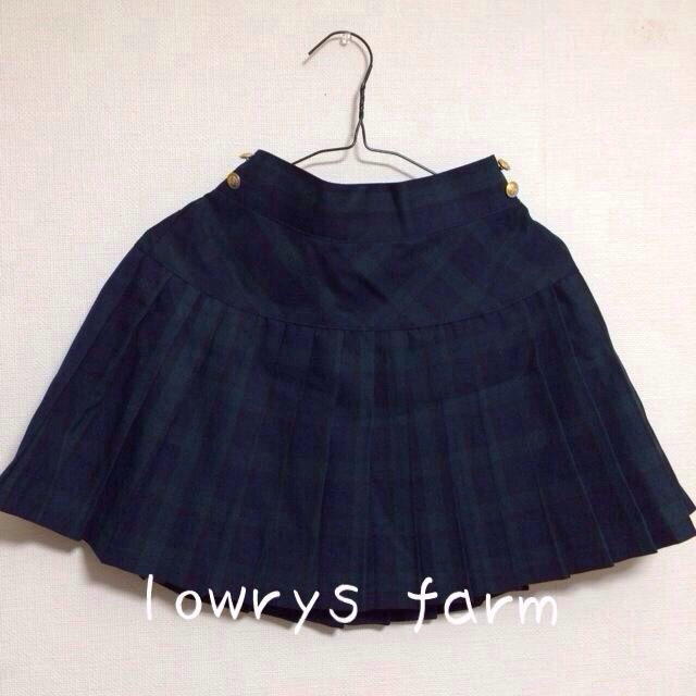 LOWRYS FARM(ローリーズファーム)の美品♡チェックスカート レディースのスカート(ミニスカート)の商品写真