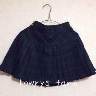 ローリーズファーム(LOWRYS FARM)の美品♡チェックスカート(ミニスカート)