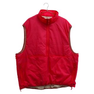 DAIWA PIER39 ダイワ ピアサーティナイン TECH REVERSIBLE PULLOVER PUFF VEST テック リバーシブル プルオーバー パフベスト ナイロンリップストップ グレー/ピンク BJ-23023W(ベスト)