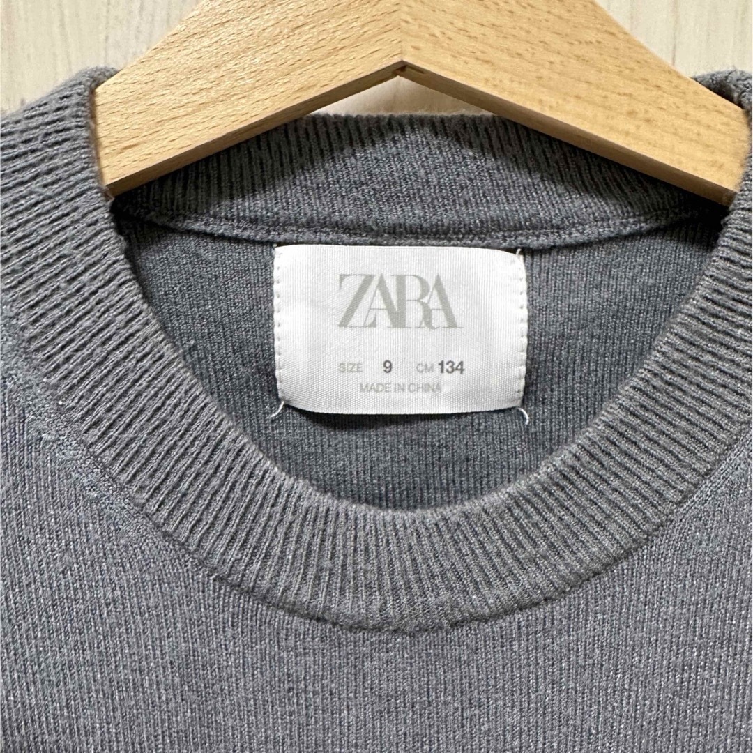 ZARA(ザラ)のZARAニットセーター☆134cm キッズ/ベビー/マタニティのキッズ服男の子用(90cm~)(ニット)の商品写真