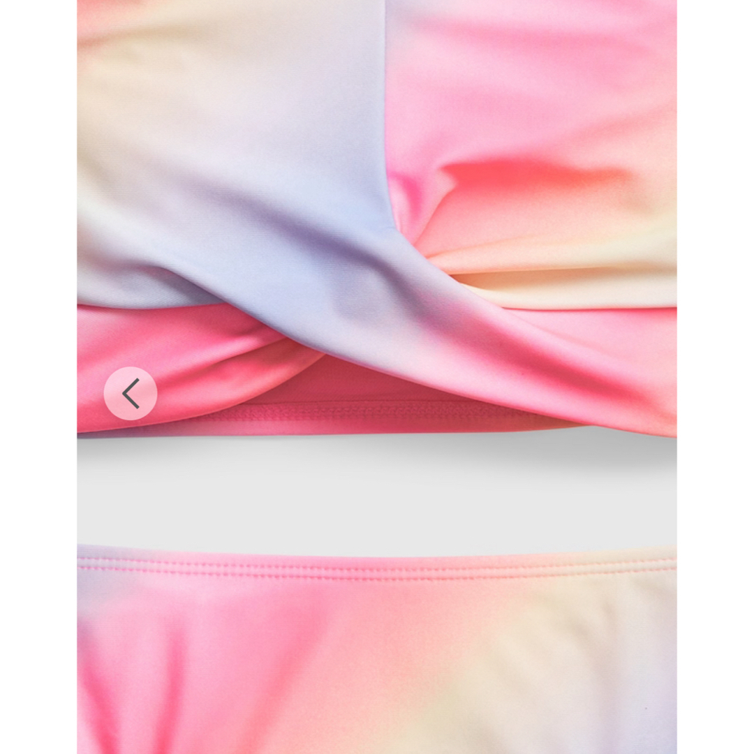 babyGAP(ベビーギャップ)の新品　GAP マルチカラー　ビキニ　ピンク　イエロー　80 キッズ/ベビー/マタニティのベビー服(~85cm)(水着)の商品写真
