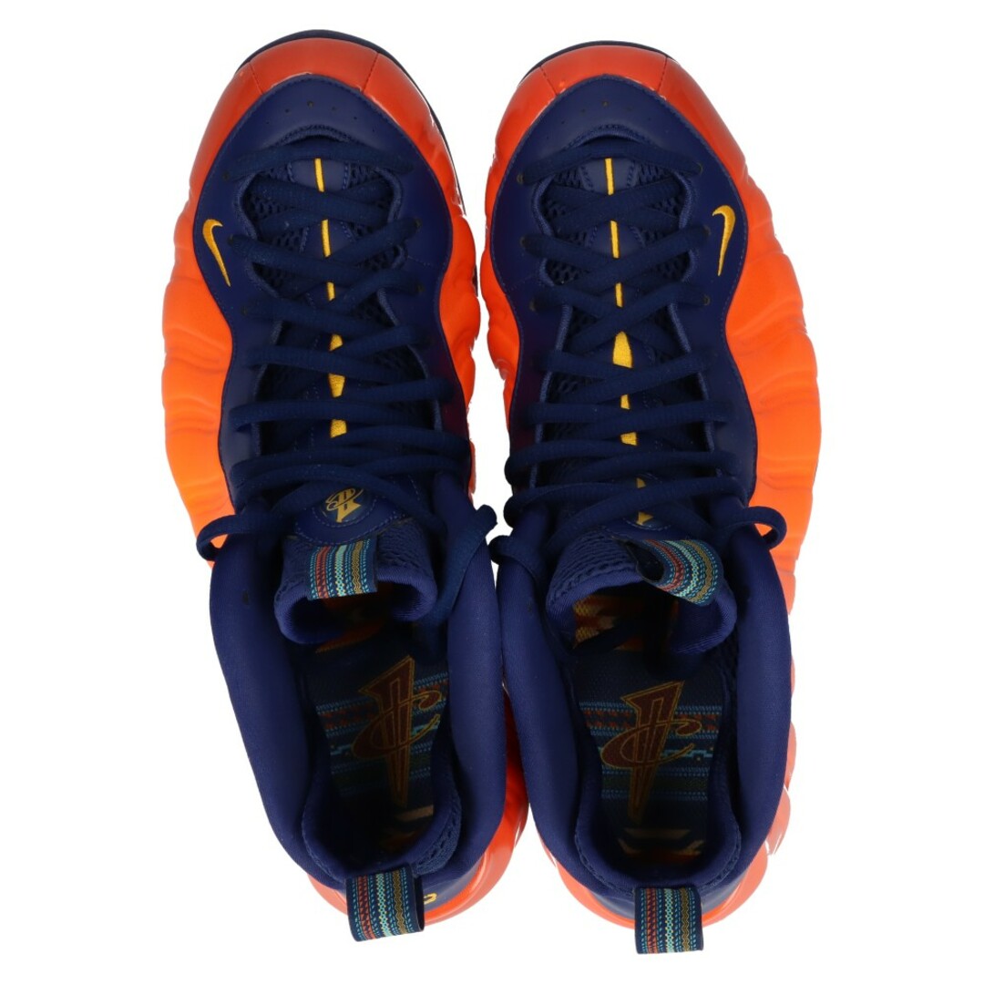 NIKE(ナイキ)のNIKE ナイキ AIR FOAMPOSITE ONE Blue Void Rugged Orange エア フォームポジット ワン ブルー ボイルド ラゲッジ オレンジ ハイカットスニーカー US11/29cm CJ0303-400 メンズの靴/シューズ(スニーカー)の商品写真