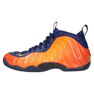 ナイキ(NIKE)のNIKE ナイキ AIR FOAMPOSITE ONE Blue Void Rugged Orange エア フォームポジット ワン ブルー ボイルド ラゲッジ オレンジ ハイカットスニーカー US11/29cm CJ0303-400(スニーカー)