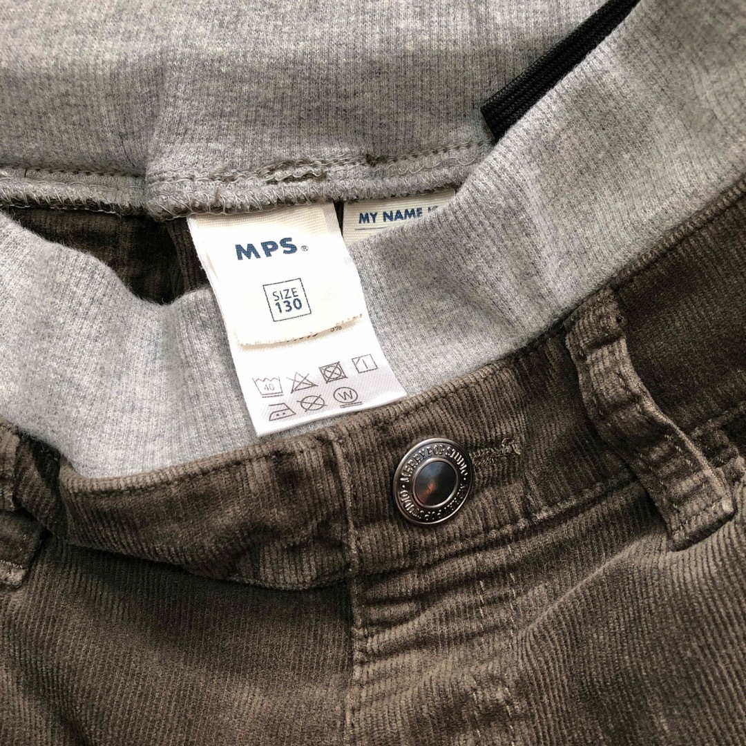 MPS(エムピーエス)のMPS コ－デュロイパンツ　こげ茶　130センチ キッズ/ベビー/マタニティのキッズ服男の子用(90cm~)(パンツ/スパッツ)の商品写真