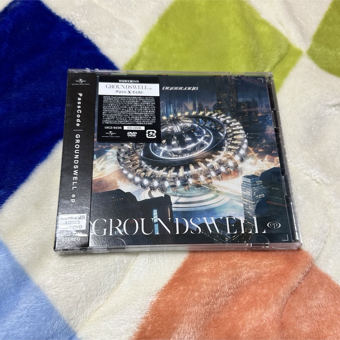 PassCode GROUNDSWELL ep. (初回限定盤)(DVD付) エンタメ/ホビーのCD(ポップス/ロック(邦楽))の商品写真