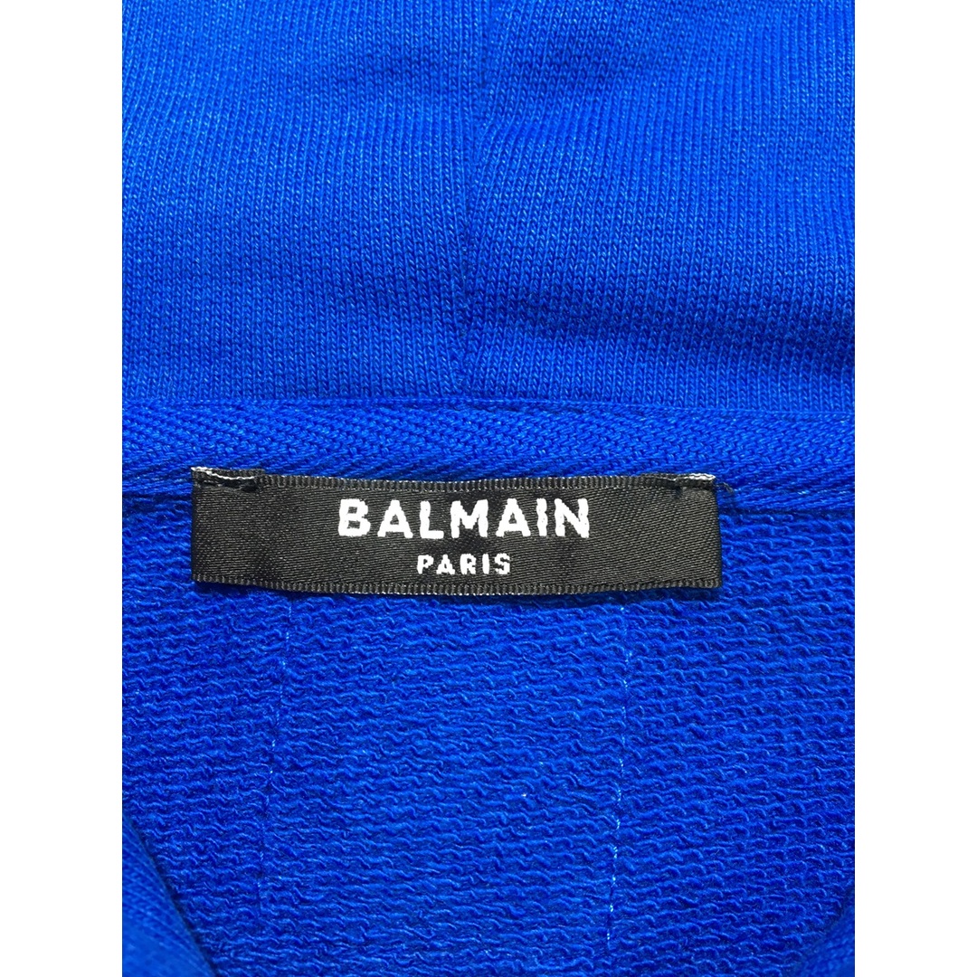 BALMAIN(バルマン)のBALMAIN BH1 C&S HOODIE バルマン ロゴフーディ 半袖パーカー【3298-004】 メンズのトップス(パーカー)の商品写真