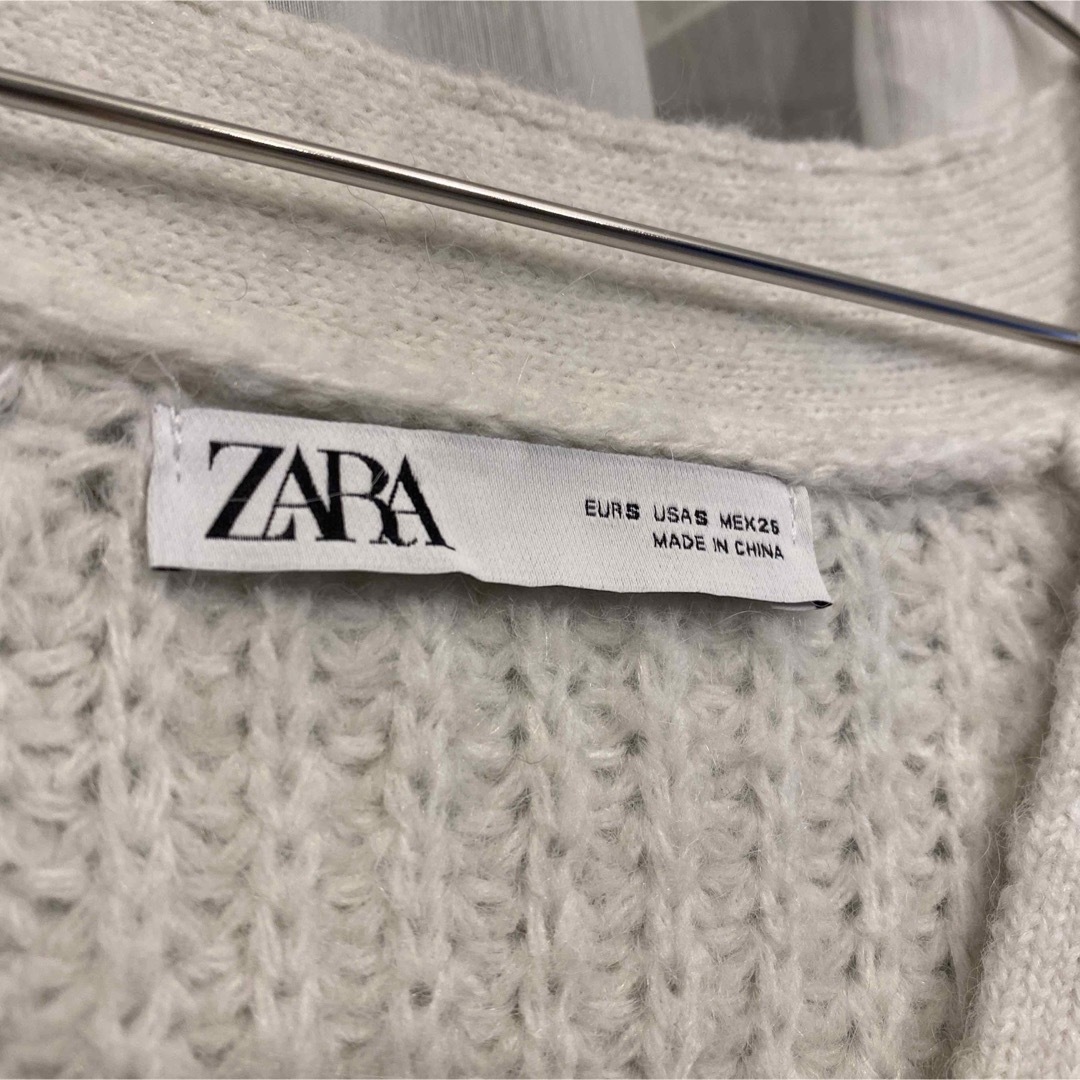 ZARA(ザラ)のZARA ニットカーディガン レディースのトップス(カーディガン)の商品写真