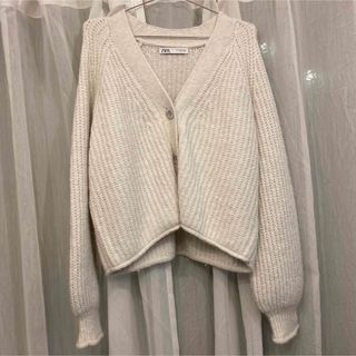 ザラ(ZARA)のZARA ニットカーディガン(カーディガン)