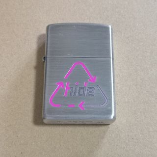 hide Zippo ロゴ　サイン刻印　X JAPAN(ミュージシャン)