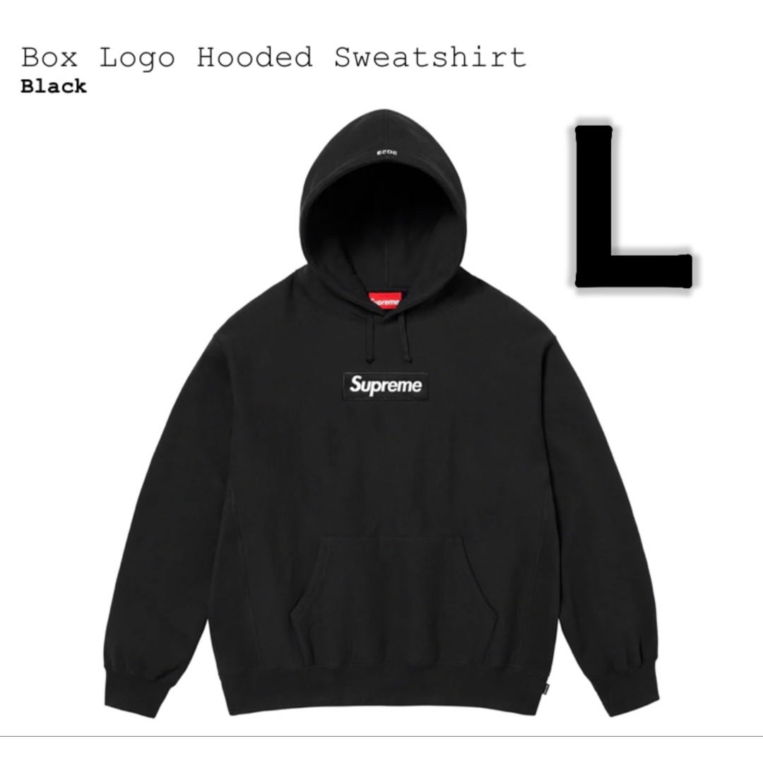 Supreme Box Logo Hooded Sweatshirt Blackメンズ