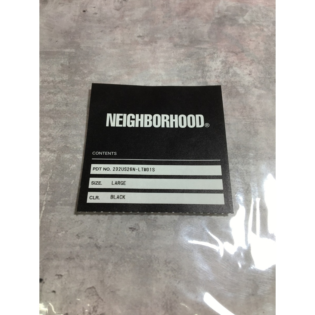 NEIGHBORHOOD(ネイバーフッド)のNEIGHBORHOOD NH × Schott × KOSTAS SEREMETIS . TEE LS 23AW ネイバーフッド ショット ロンT 長袖Tシャツ ブラック【3303-004】 メンズのトップス(Tシャツ/カットソー(七分/長袖))の商品写真