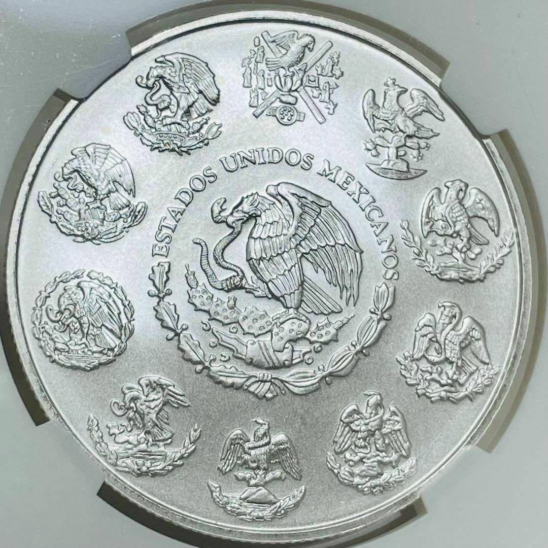 銀0999重量2016 メキシコ リベルタード 1オンス 銀貨  MS70 1onza ER