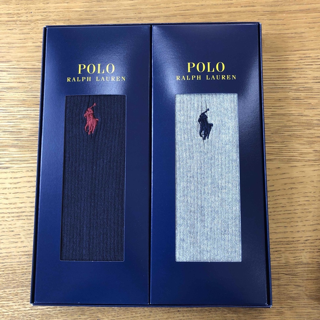 POLO RALPH LAUREN(ポロラルフローレン)の【新品未使用】POLOラルフローレン 靴下 メンズのレッグウェア(ソックス)の商品写真