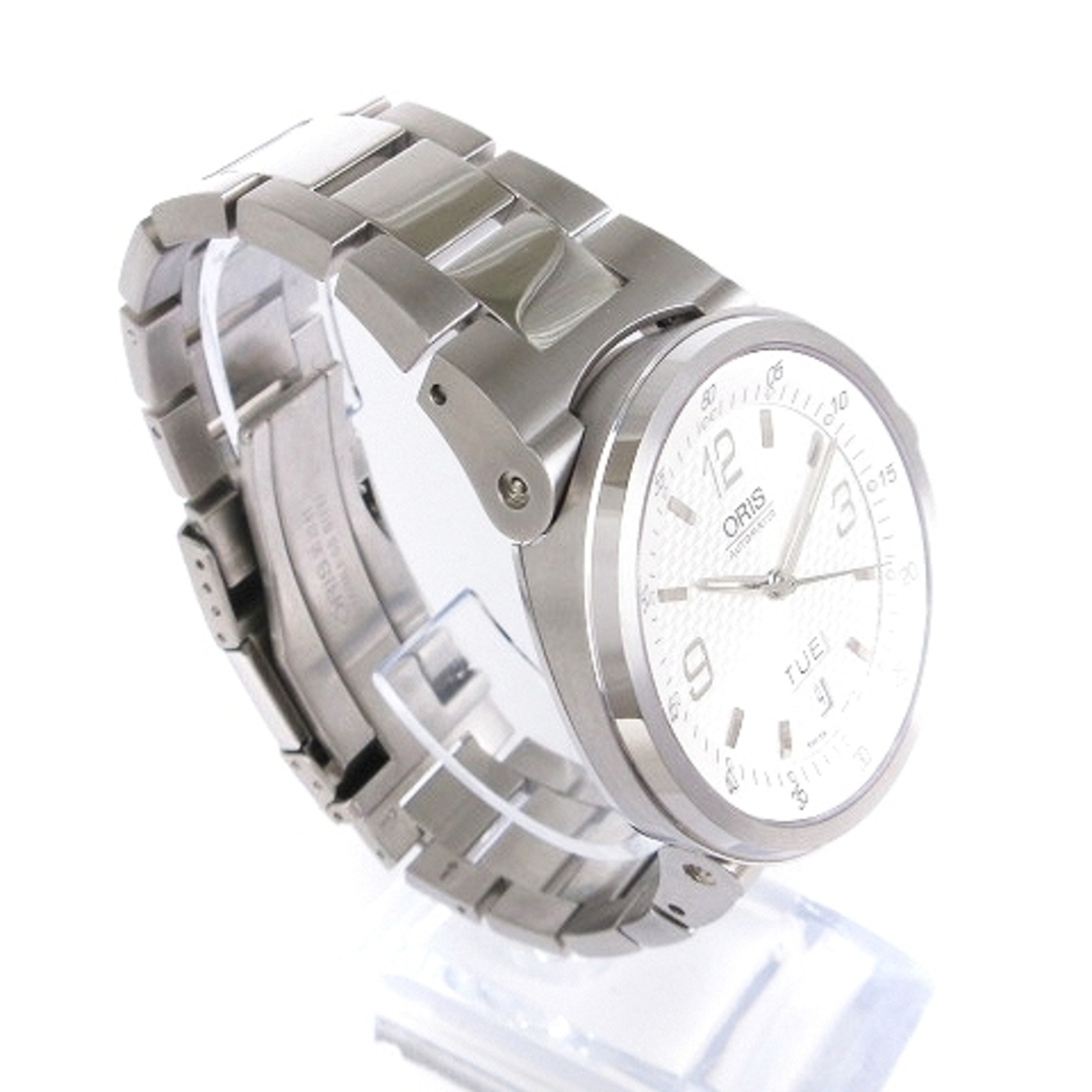 ORIS(オリス)のオリス TT2 デイデイト 腕時計 自動巻き 文字盤 シルバーカラー ■SM1 メンズの時計(腕時計(アナログ))の商品写真