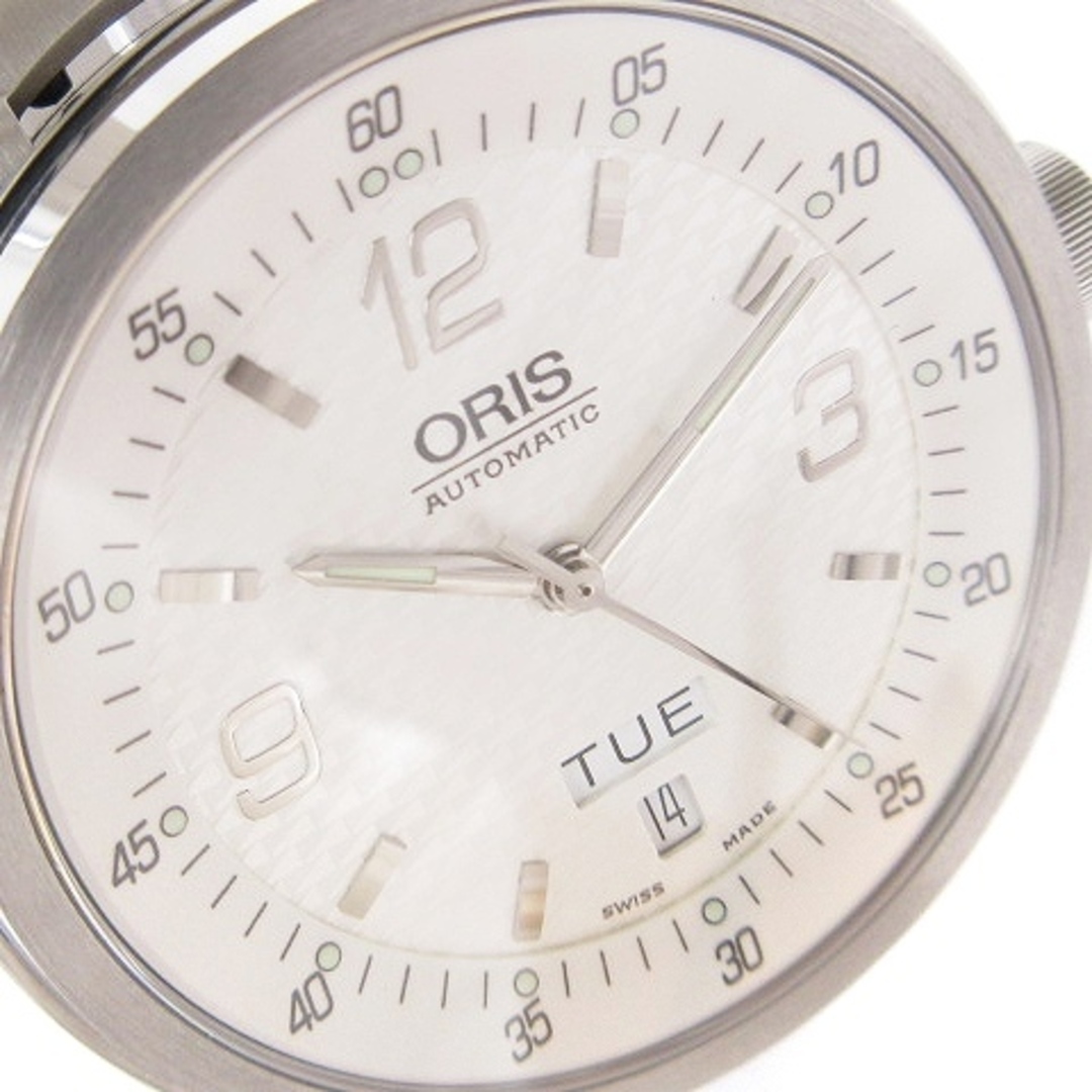 ORIS(オリス)のオリス TT2 デイデイト 腕時計 自動巻き 文字盤 シルバーカラー ■SM1 メンズの時計(腕時計(アナログ))の商品写真