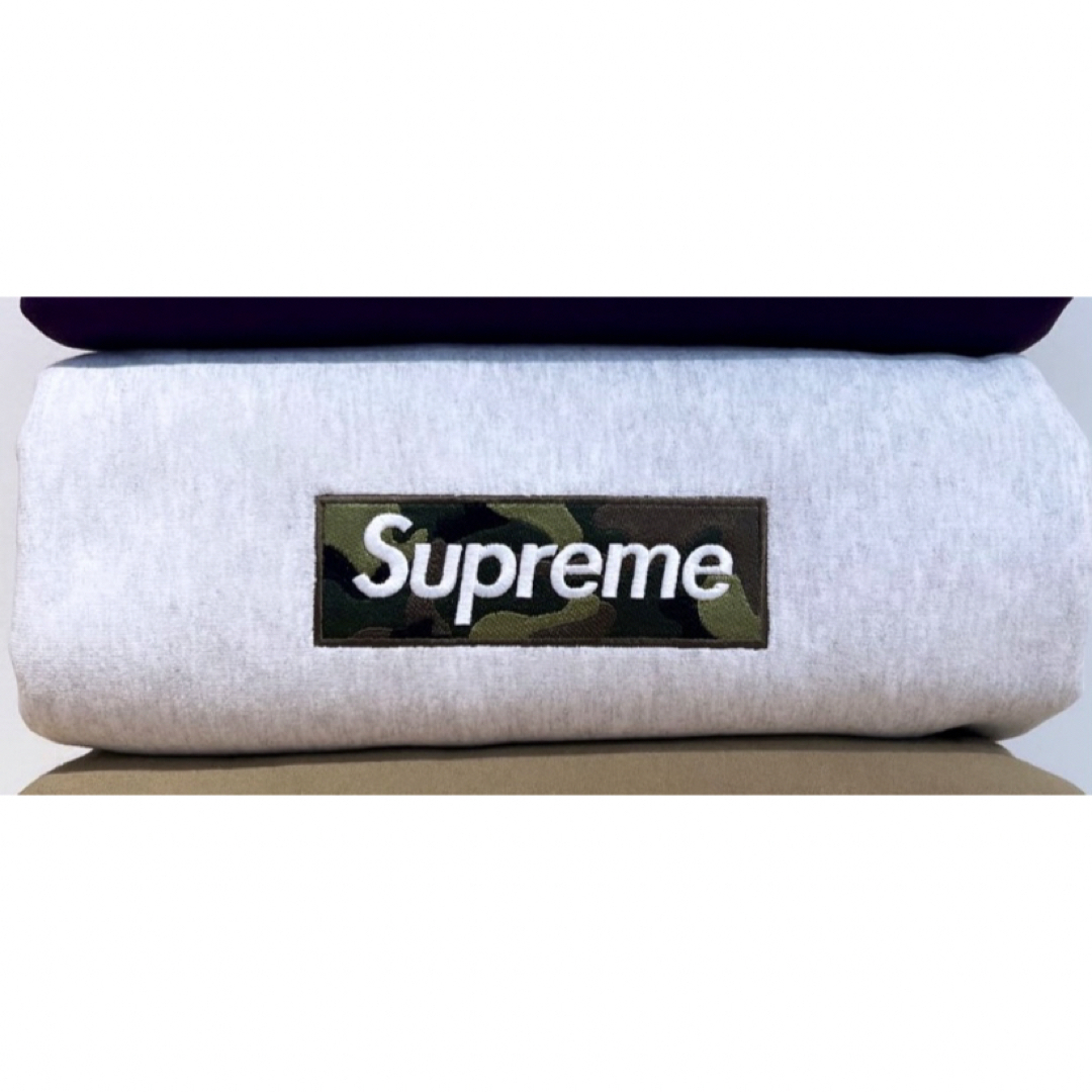 Supreme(シュプリーム)のSupreme Box Logo Hooded Sweatshirt Grey メンズのトップス(パーカー)の商品写真